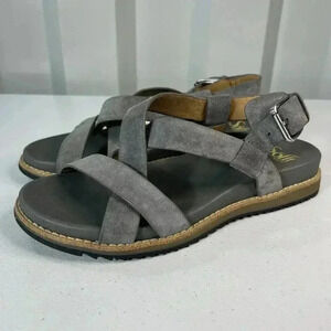 NWB Sofft Fairbrook Women’s Sandal Flats Steel Gray Size 7.5 Summer Comfortable